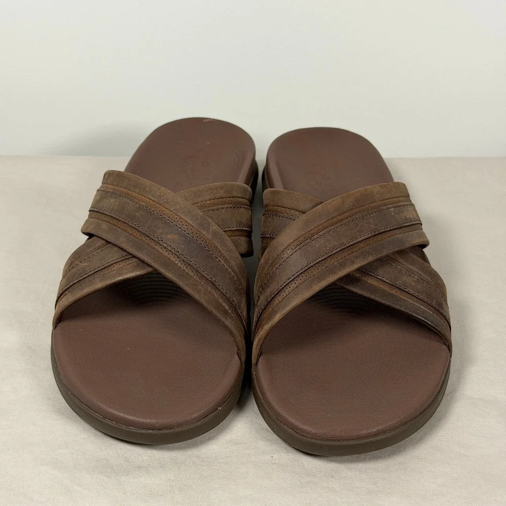 Sperry Gold Cup Size 9M Regatta X Strap Leather Sandals STS19037